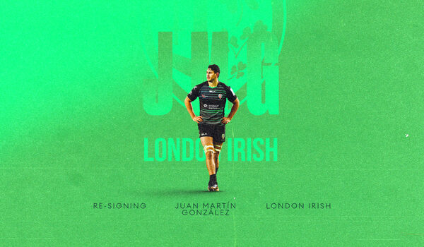 González extends time with London Irish
